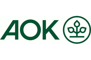 Logo AOK Baden-Württemberg. Die Gesundheitskasse.